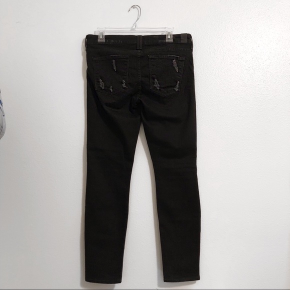 Vince. | Black 5 Pocket Ankle Skinny - Picture 2 of 8